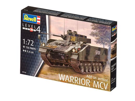 Сборная модель БМП Warrior MCV с дополнительной броней, 1:72, Revell 03144