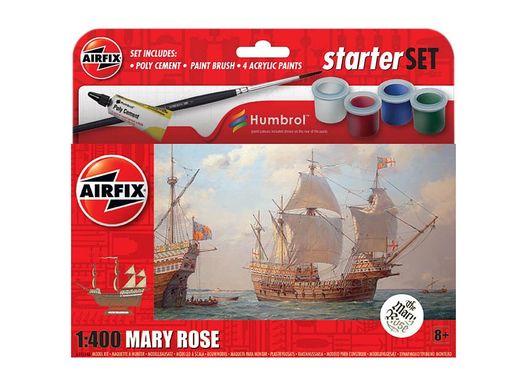 Парусный корабль Mary Rose, 1:400, Airfix, A55114A (Стартовый набор)