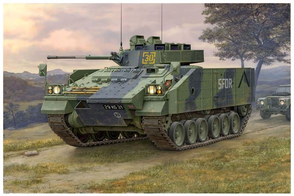 Сборная модель БМП Warrior MCV с дополнительной броней, 1:72, Revell 03144