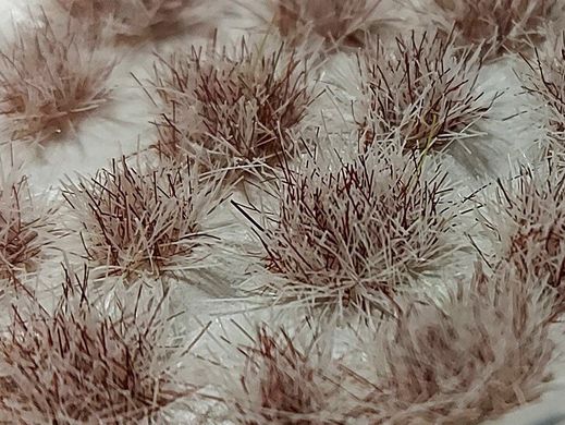 Пучки трави снігові, бежеві (5 мм)