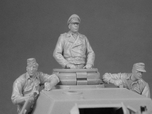 Німецький танковий екіпаж, спеціальне видання, збірні фігури 1:35, MiniArt, 35283