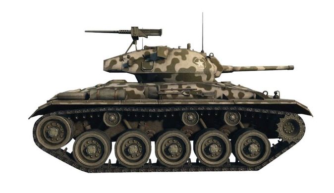 Танк M24 Chaffee (Серия World of Tanks), 1:35, ITALERI, 36504