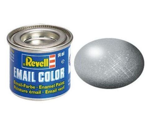 Фарба Revell № 90 (срібна металік), 32190, емалева