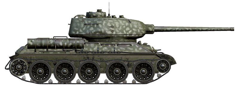 Танк T-34/85 (Серия World of Tanks), 1:35, ITALERI, 36509