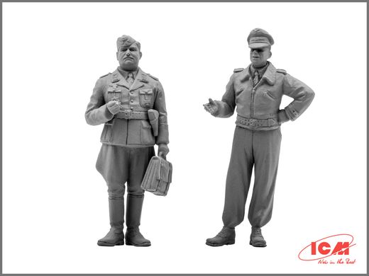 Наземный персонал ВВС Германии (1939-1945), сборные фигуры, 1:48, ICM, 48085