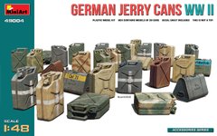 Німецькі каністри Другої світової війни, 1:48, MiniArt, 49004 (Збірна модель)