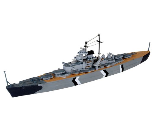 Корабли Bismarck Battle - First Diorama Set, 1:1200, Revell, 05668 (Подарочный набор)