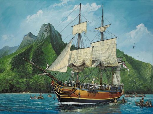 Парусное судно H.M.S. Bounty 1:110, Revell, 05404