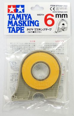 6 мм - Маскувальна стрічка в пеналі Tamiya masking tape, 87030