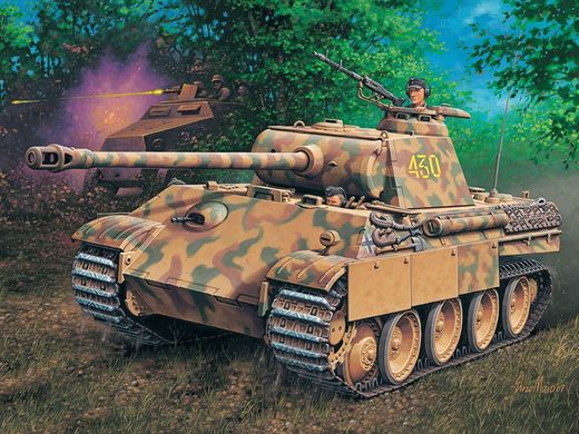 Танк Panzerkampfwagen V Panther Ausg. G, 1:72, Revell, 03171 (Сборная модель)
