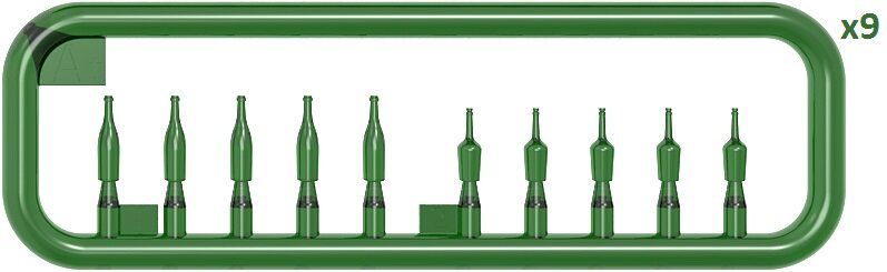 Бутылки шампанского и коньяка в ящиках, 1:35, MiniArt, 35575