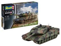 Танк Leopard 2A6M+, 1:35, Revell, 03342 (Збірна модель)