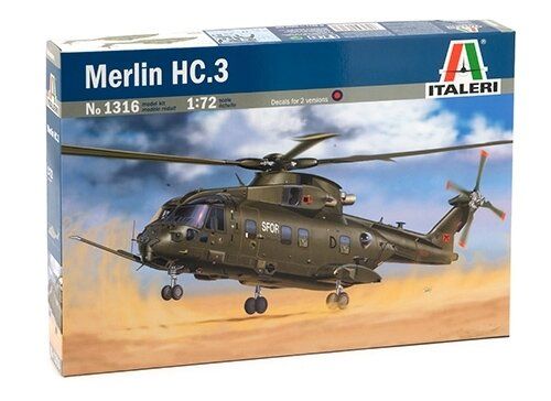 Гелікоптер Merlin HC.3, 1:72, Italeri, 1316