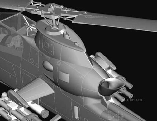 Гелікоптер AH-1F Cobra Attack Helicopter, 1:72, Hobby Boss, 87224