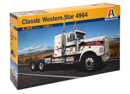 Тягач Classic Western Star 4964, 1:24, ITALERI, 3915 (Збірна модель)