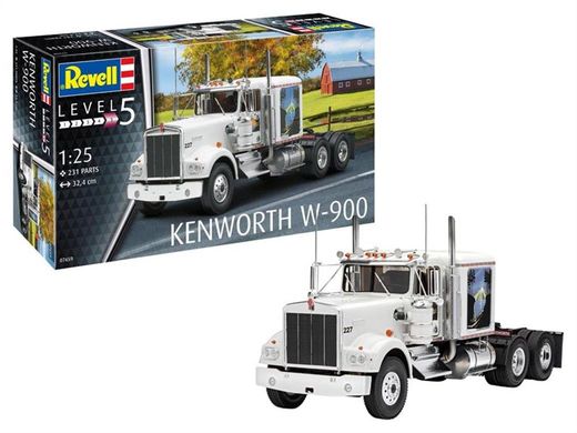 Тягач KENWORTH W-900, 1:25, Revell, 07659 (Збірна модель)