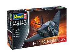 Літак F-117 A Nighthawk, 1:72, Revell, 03899 (Збірна модель)
