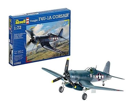Винищувач F4U-1A Corsair, 1:72, Revell, 03983 (Збірна модель)