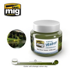 Slow River Waters A.MIG-2204 (Акриловый гель для имитации воды на диораме)