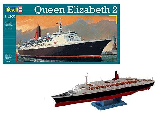 Круїзне судно Queen Elizabeth 2, 1:1200, Revell, 05806