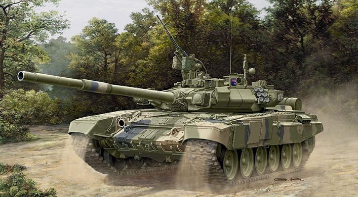 Російський бойовий танк Т-90, 1:72, Revell, 03190
