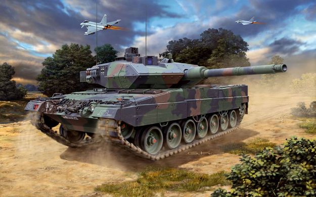 Танк Leopard 2A6/A6M, 1:72, Revell, 03180 (Подарочный набор)