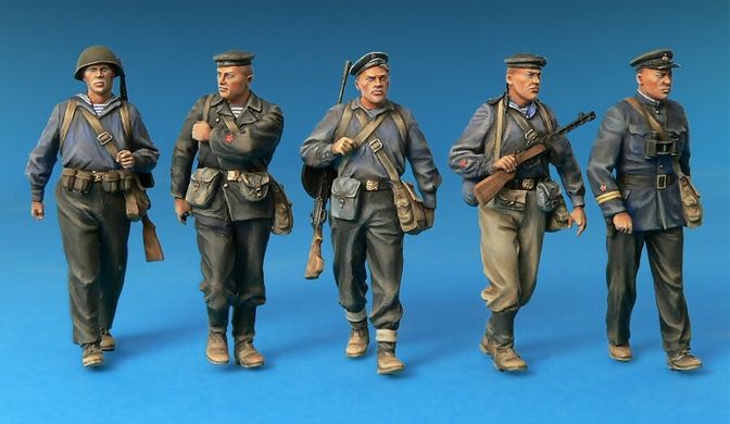 Радянська морська піхота, збірні фігури 1:35, MiniArt, 35094
