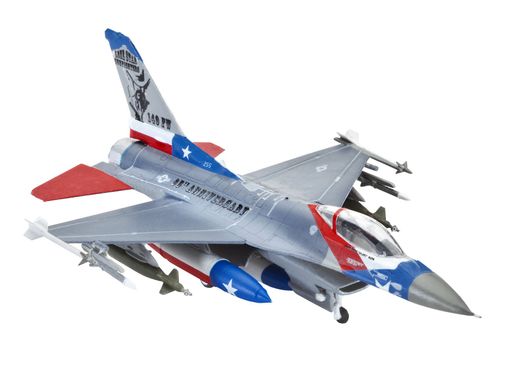 Истребитель F-16C USAF, 1:144, Revell, 63992 (Подарочный набор)