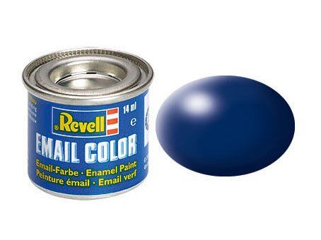 Краска Revell № 350 (синяя-Люфтганза шелковисто-матовая), 32350, эмалевая