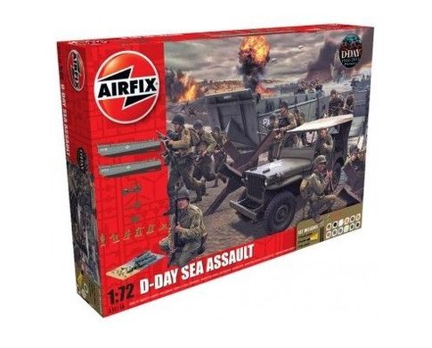 Набір-діорама D-Day Sea Assault, 1:72, Airfix, A50156A (Стартовий набір)