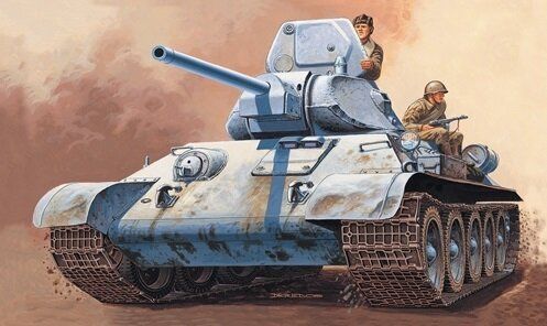 Танк T34/76 мод. 1942 г., 1:72, ITALERI, 7008