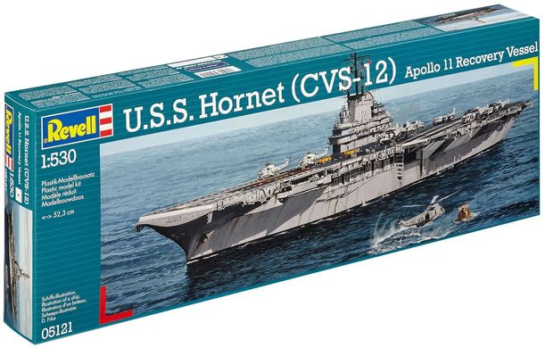 Авианосец U.S.S. Hornet (CVS-12), 1:530, Revell, 05121