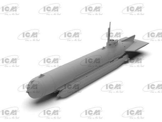 Підводний човен типу “Molch”, 1:72, ICM, S.019 (Збірна модель)