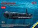 Підводний човен типу “Molch”, 1:72, ICM, S.019 (Збірна модель)