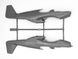 Мустанг Р-51В с пилотами и техниками, 1:48, ICM, 48125 (Сборная модель)