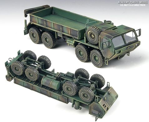 Американська військова вантажівка M977 8x8, 1:72, Академія, 13412 (Збірна модель)