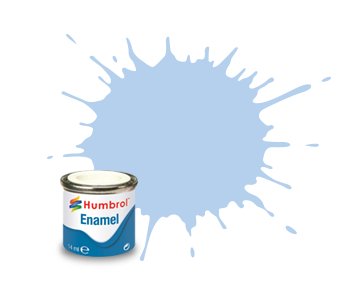 44 Краска эмалевая HUMBROL, синяя, пастельная (матовая), 14 мл
