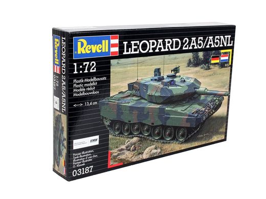 Сборная модель Танк Leopard 2 A5/A5NL, 1:72, Revell, 03187