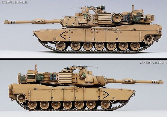 Танк M1A1 Abrams "Irak 2003", 1:35, Academy, 13202 (Сборная модель)