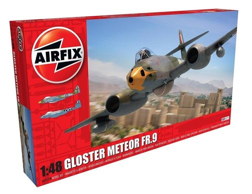 Літак Gloster Meteor FR.9, 1:48, Airfix, A09188 (Збірна модель)