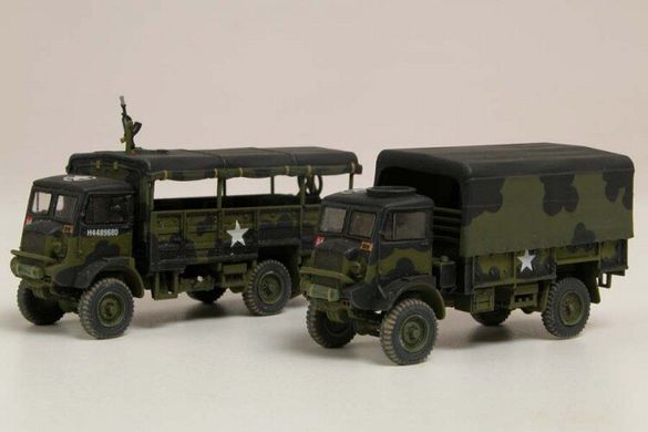 Военные грузовики Bedford QLT и Bedford QLD, 1:76, Airfix, A03306 (Сборная модель)