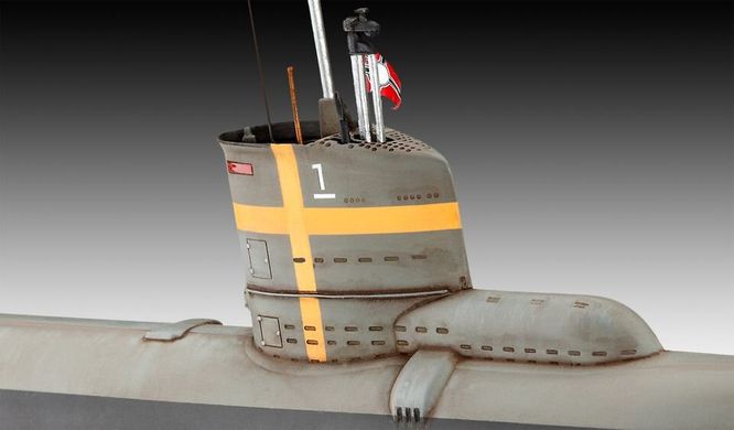 Підводний човен German Submarine Type XXIII 1:144, Revell, 05140