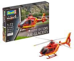 Рятувальний гелікоптер EC135 Air-Glaciers, 1:72, Revell, 04986