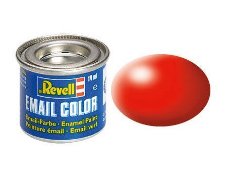 Краска Revell № 332 (светящаяся красная шелковисто-матовая), 32332, эмалевая