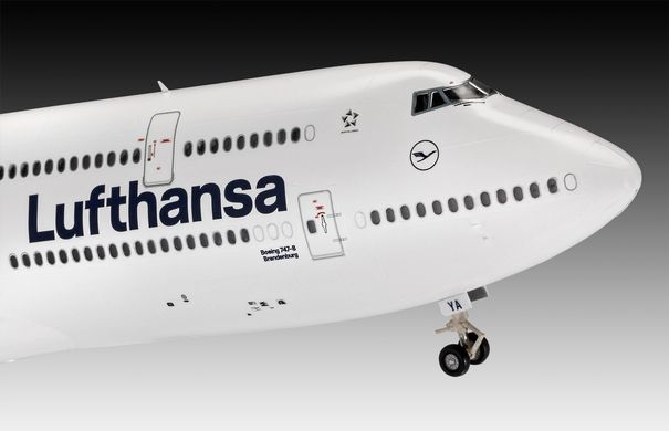 Пасажирський літак Boeing 747-8I 'Lufthansa' New Livery, 1:144, Revell, 03891