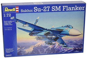 Винищувач Су-27СМ, SU-27 SM Flanker, 1:72, Revell, 04937