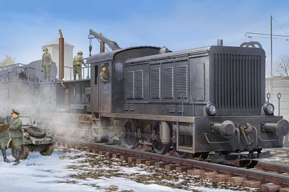 Німецький локомотив WR360 C12 (German WR360 C12 Locomotive), 1:72, Hobby Boss, 82913