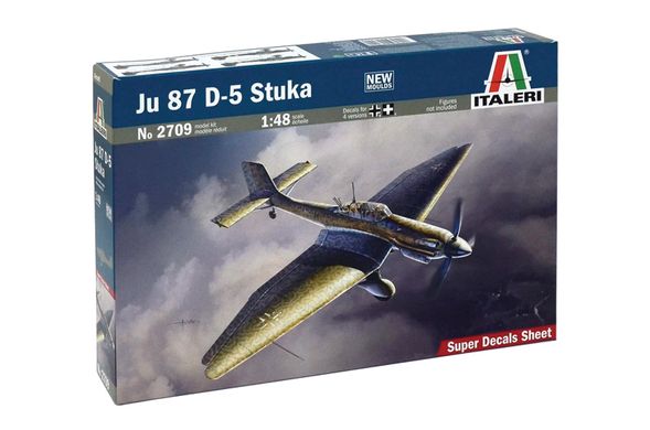 Бомбардувальник Ju 87 D-5 Stuka, 1:48, Italeri, 2709