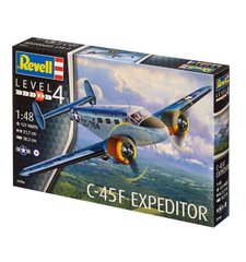 Військово-транспортний літак C-45F Expeditor, 1:48, Revell, 03966