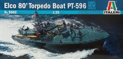 Торпедний катер Elco 80' PT-596, 1:35, ITALERI, 5602